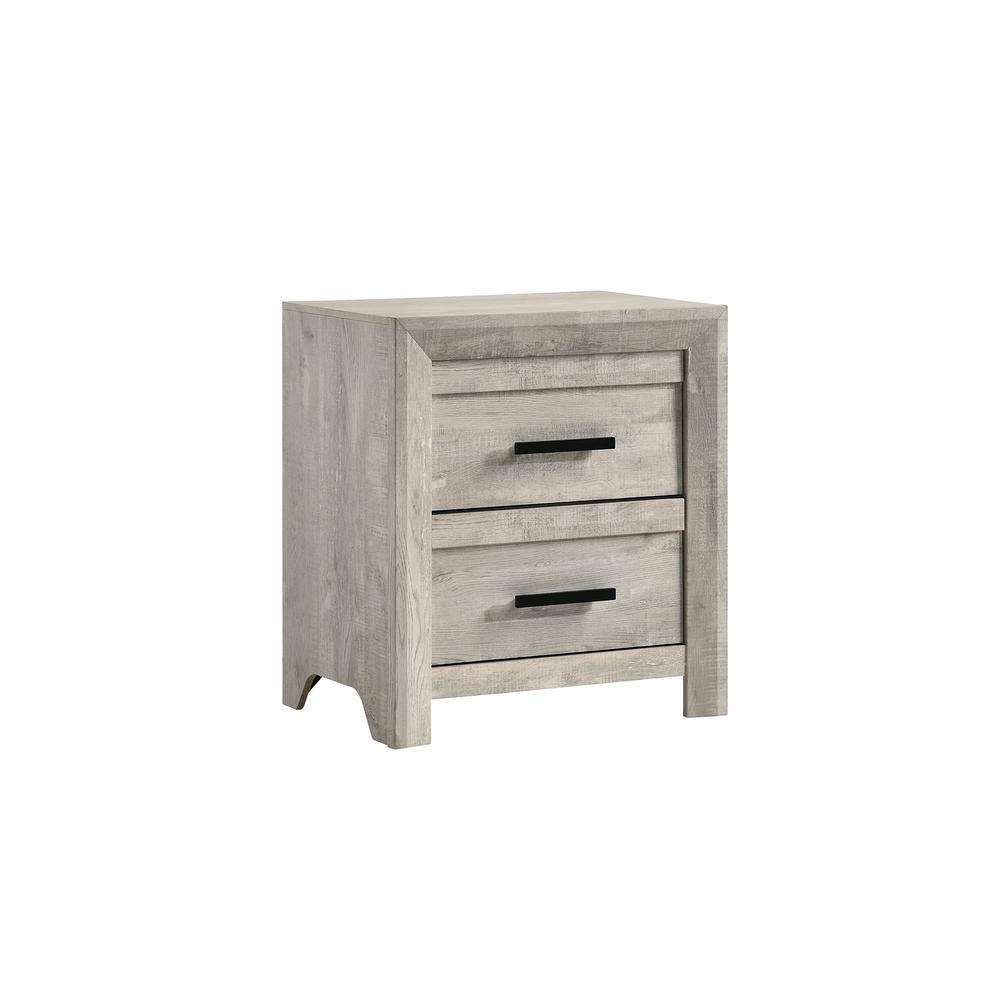 Picket House Furnishings Keely 2-Drawer Nightstand in White. Picture 3