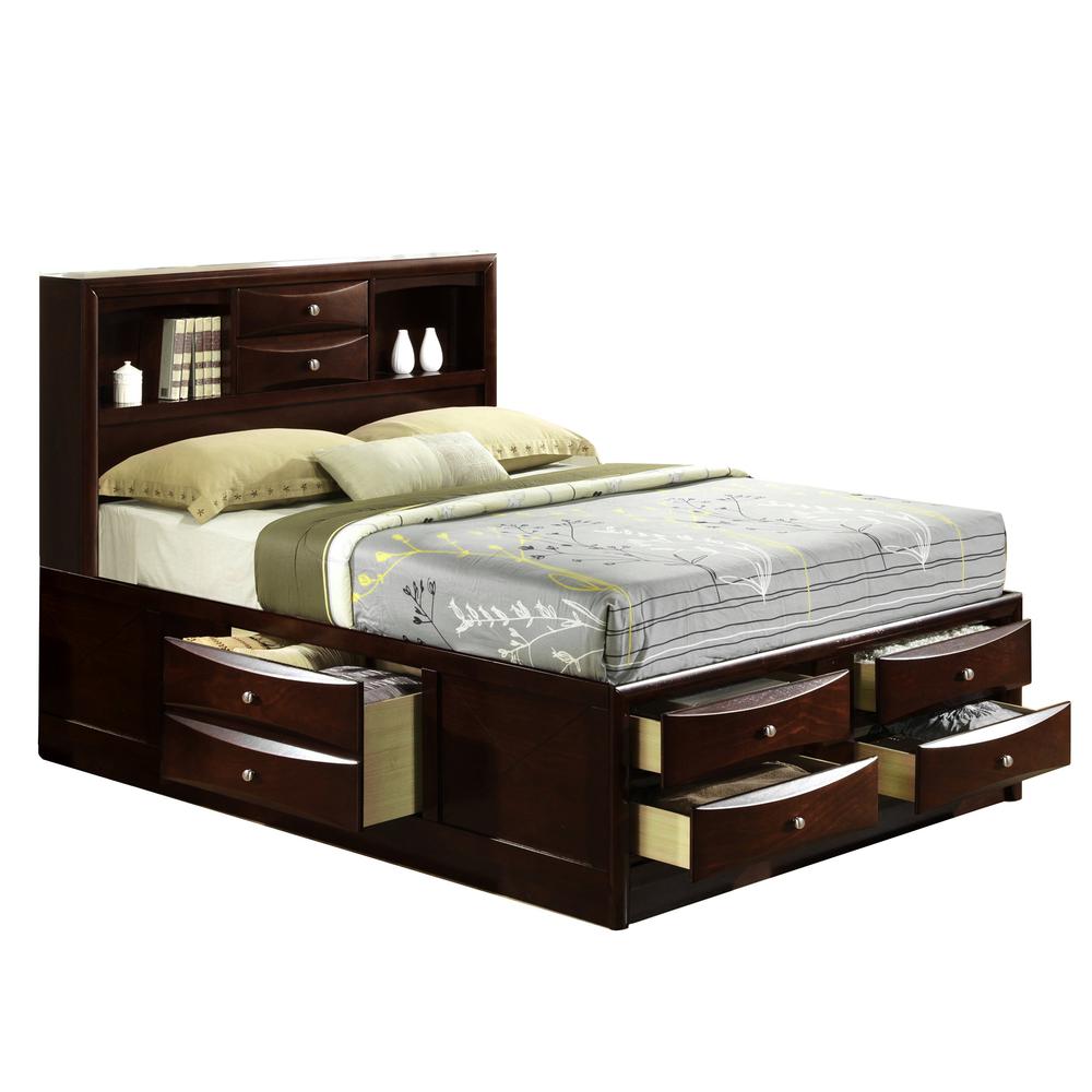 Madison Queen Storage Bed. Picture 4