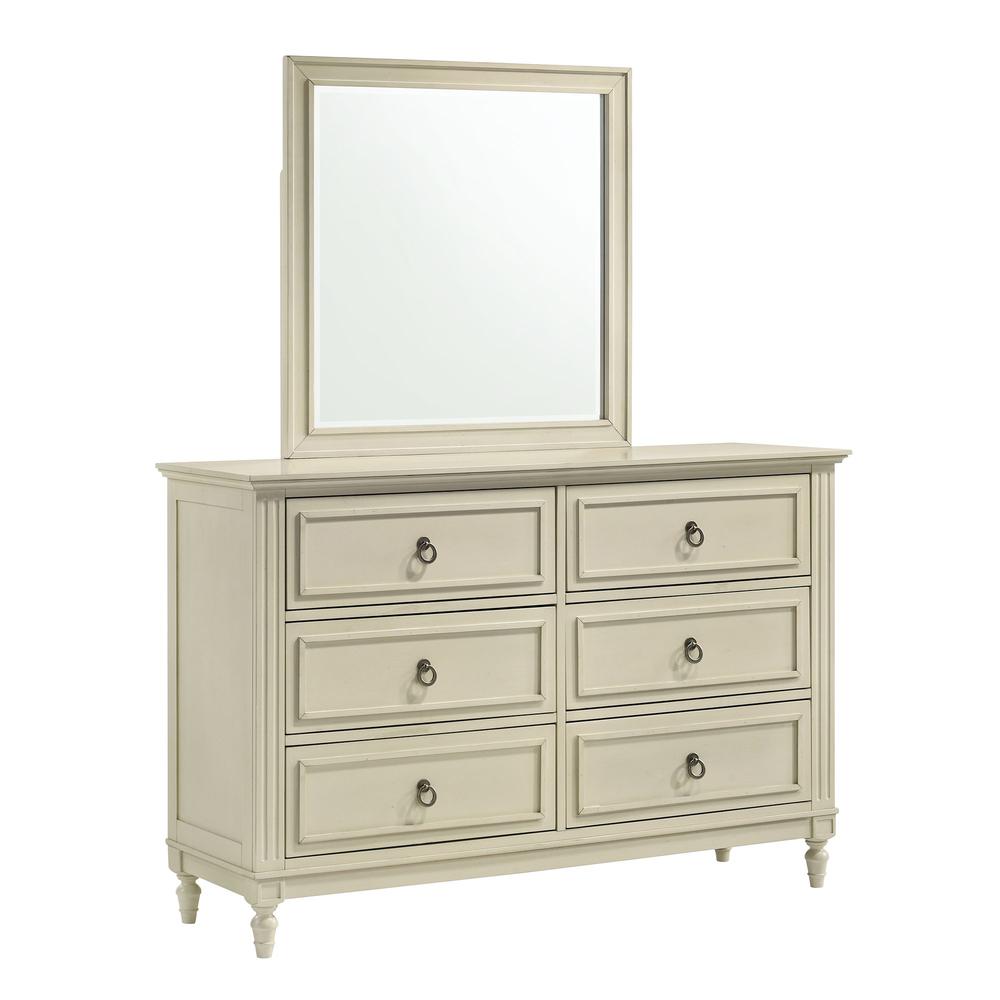 Picket House Furnishings Gia 6-Drawer Dresser and Mirror Set. Picture 3