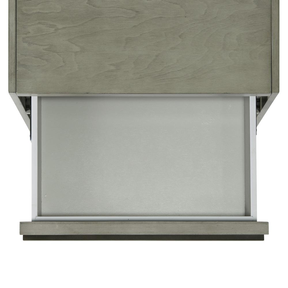 Picket House Furnishings Tropez Rectangular End Table in Grey. Picture 7