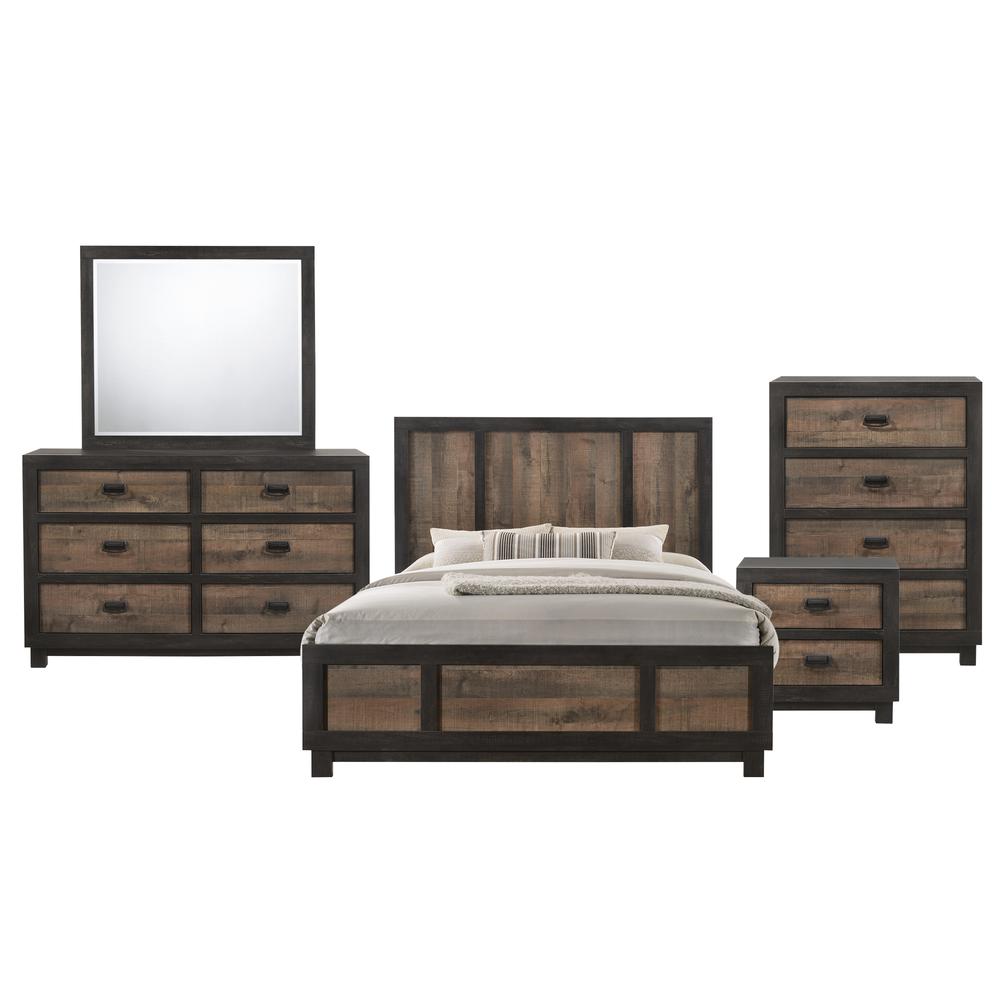 Picket House Furnishings Harrison Full Panel 5PC Bedroom Set. Picture 1