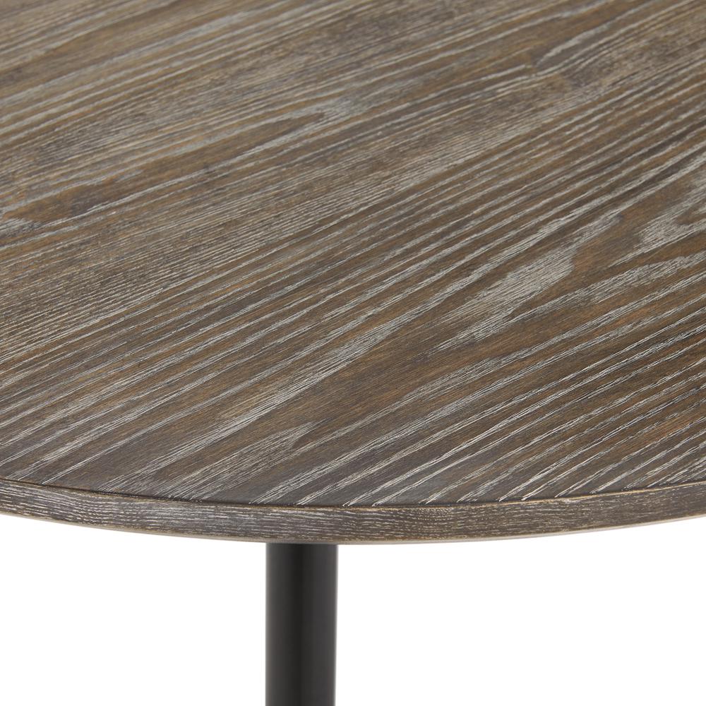 Clover Round Dining Table in Black. Picture 4