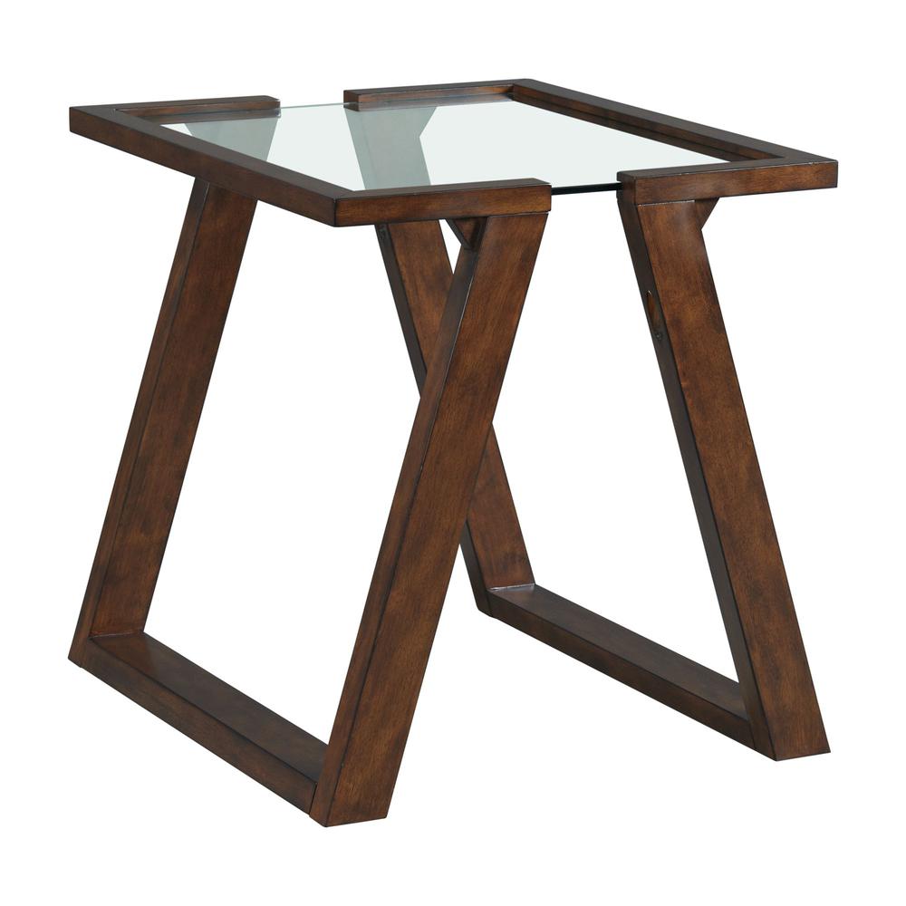 Picket House Furnishings Kai End Table in Dark Espresso. Picture 3