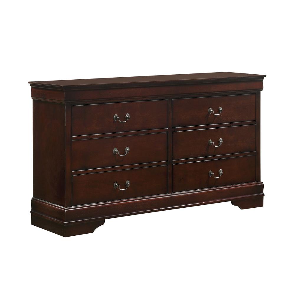 Picket House Furnishings Ellington 6-Drawer Dresser  in Cherry. Picture 3