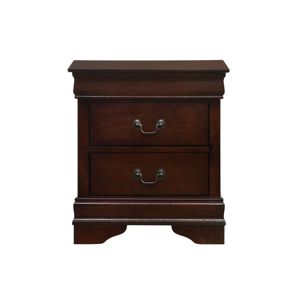 Picket House Furnishings Ellington 2-Drawer Nightstand in Cherry. Picture 4