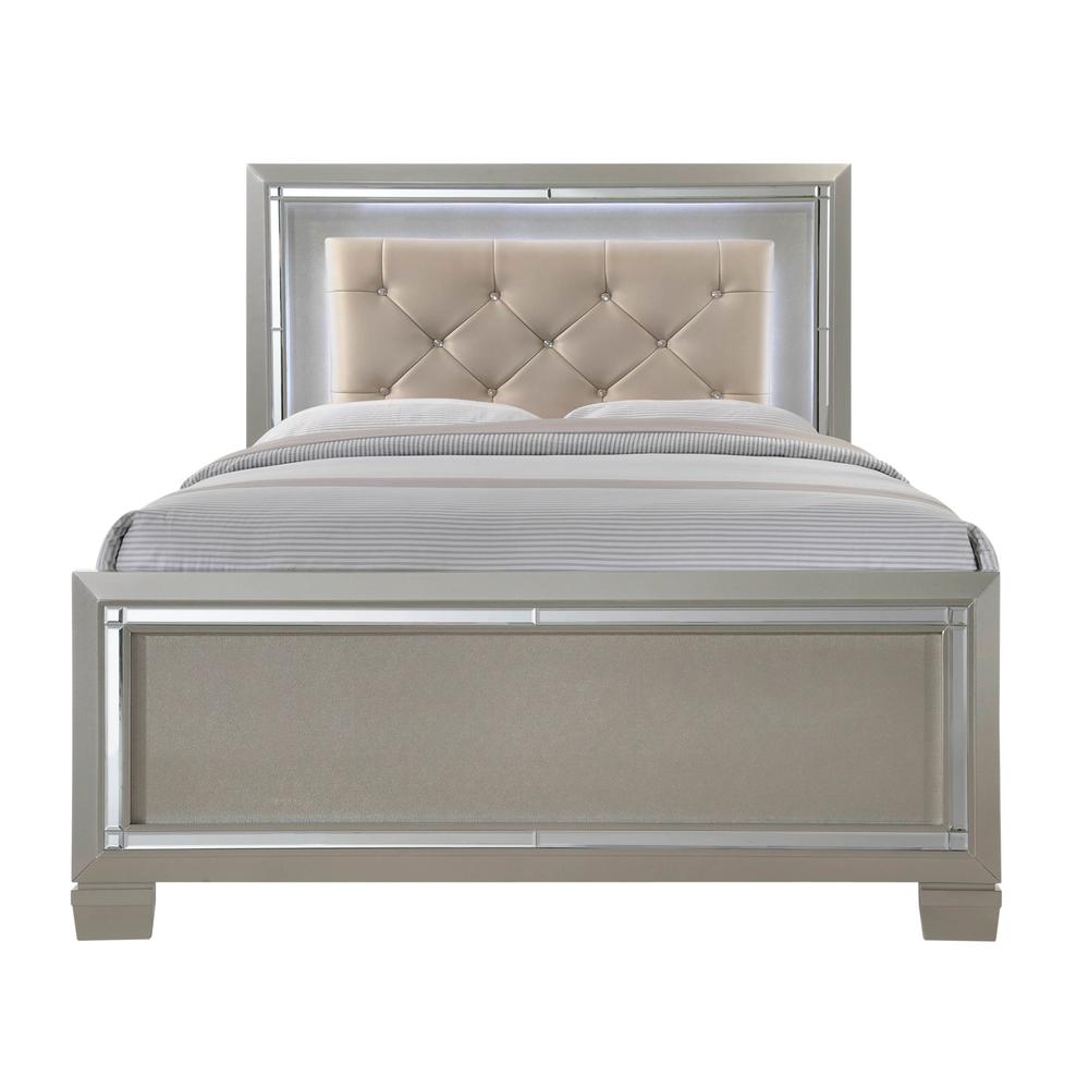 Glamour Youth Full Platform Bed. Picture 83