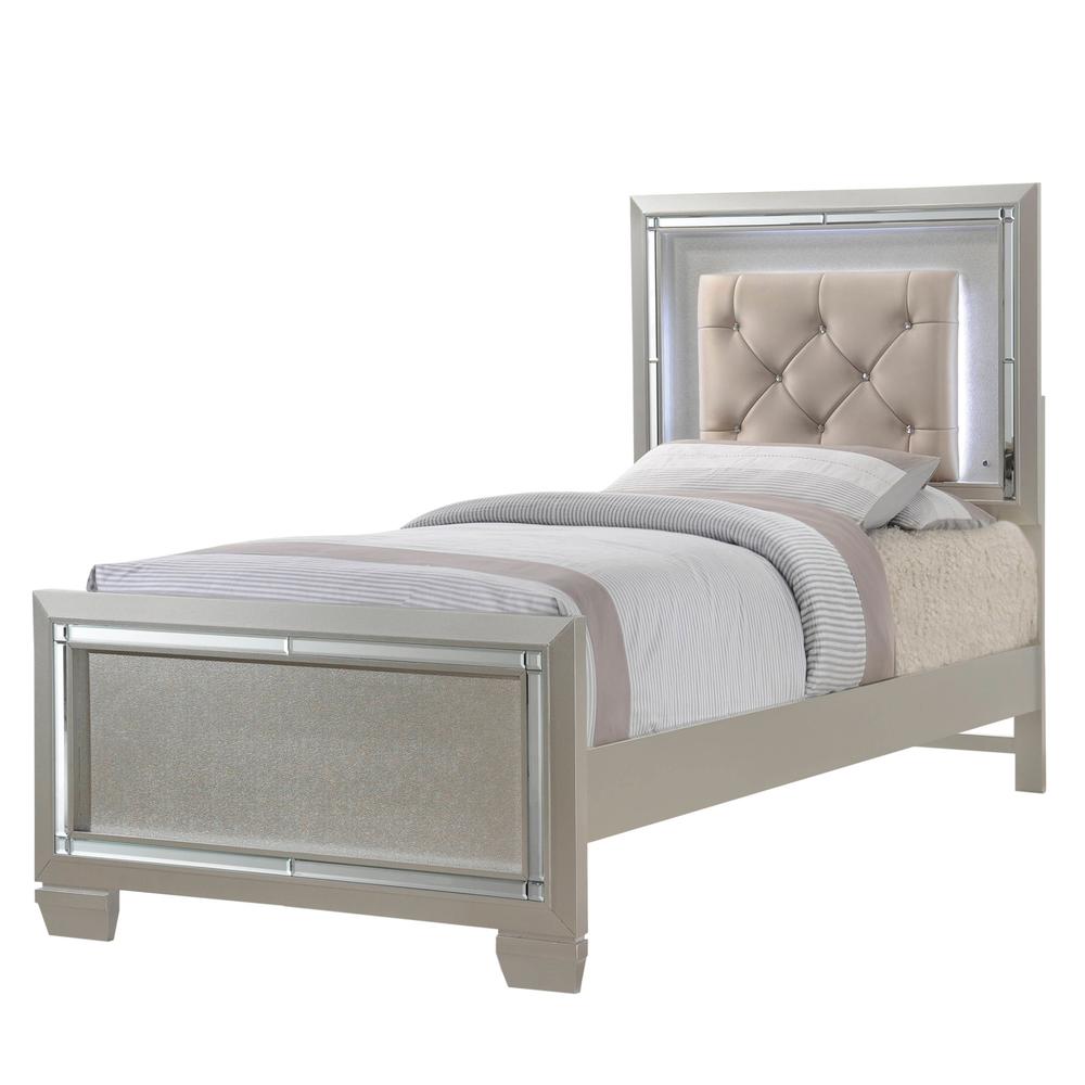 Glamour Youth Twin Platform Bed. Picture 74