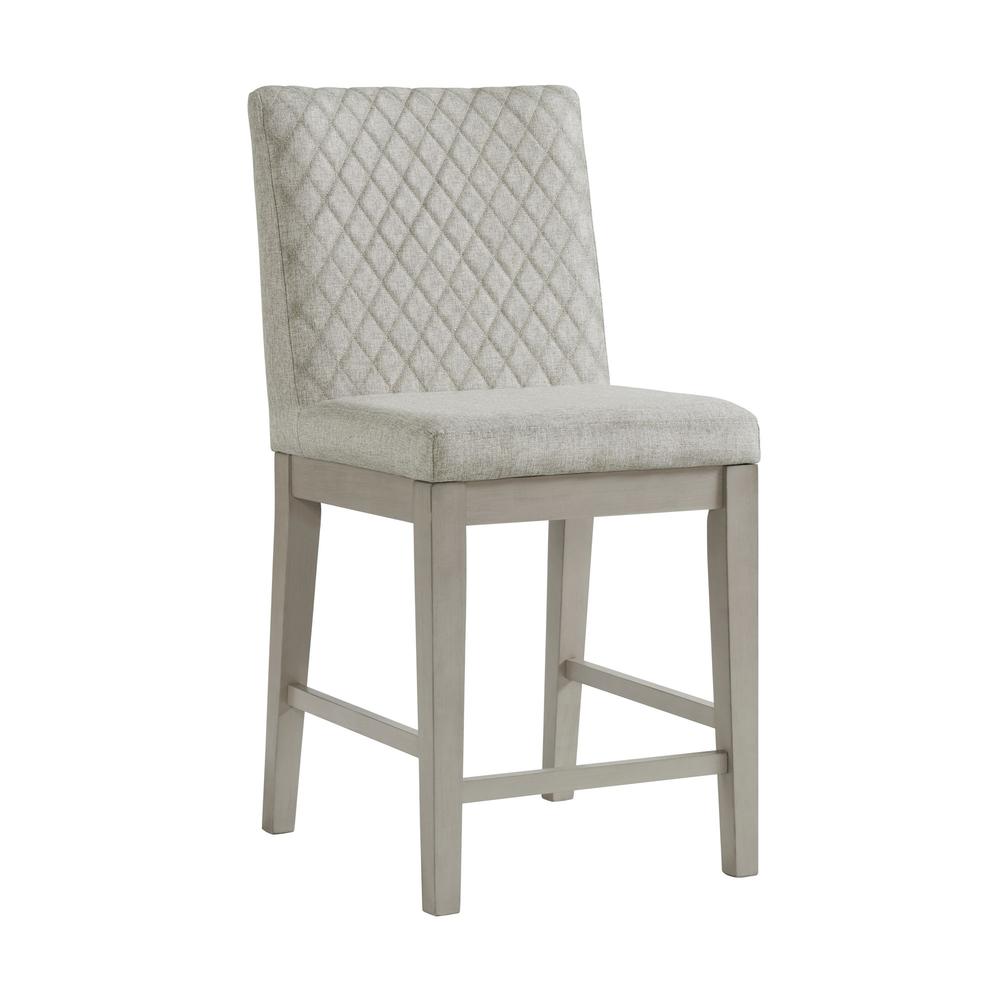 Picket House Furnishings Calderon Counter Height Side Chair Set in Gray. Picture 4