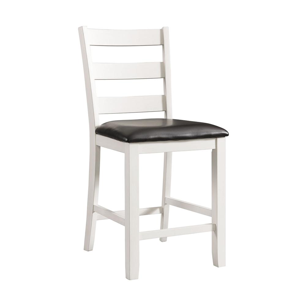 Picket House Furnishings Kona Counter Height Side Chair Set in White. Picture 4