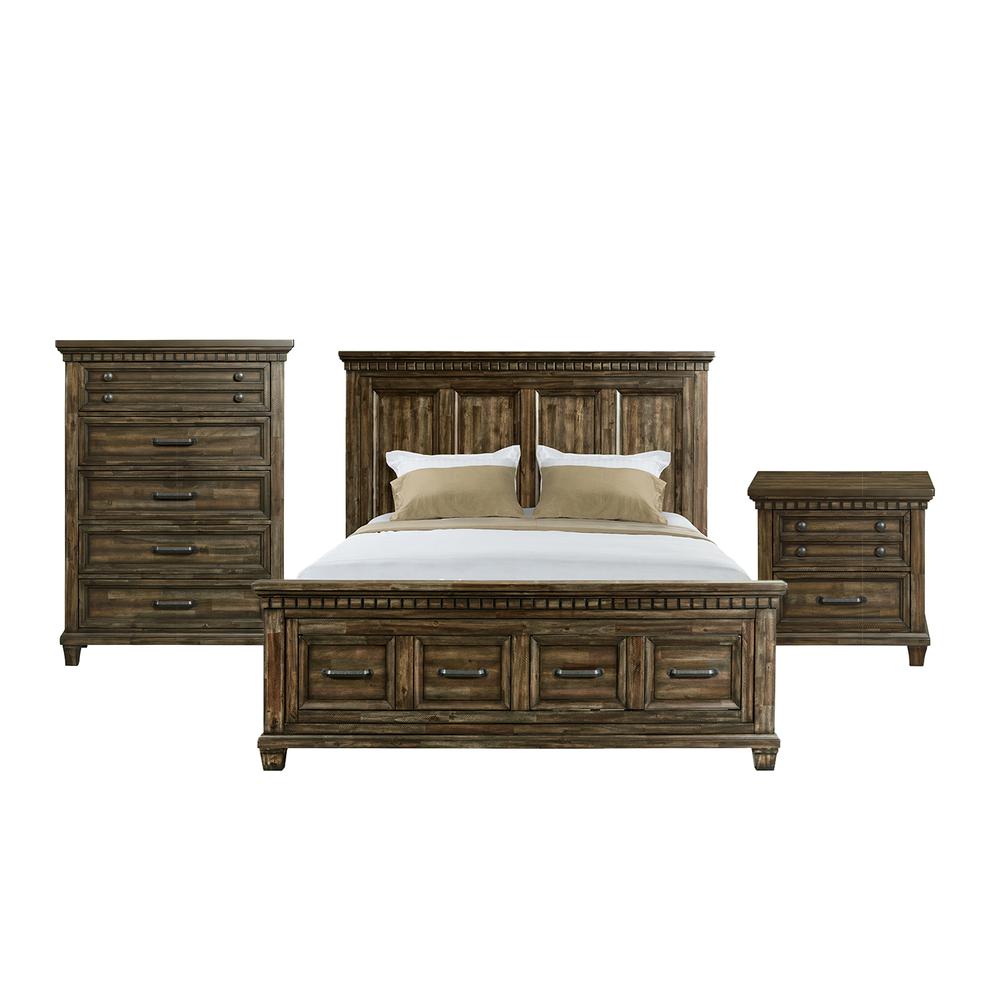 Johnny 2-Drawer King Storage Bed. Picture 105