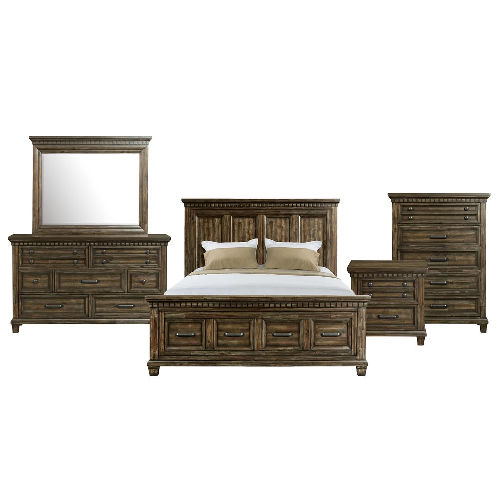 Johnny 2-Drawer King Storage Bed. Picture 144