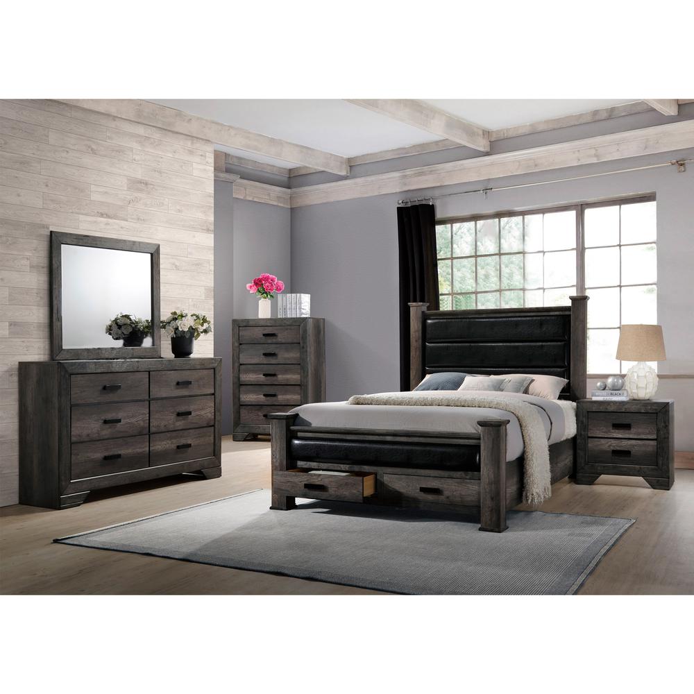Grayson Queen Storage Poster  Bed. Picture 67