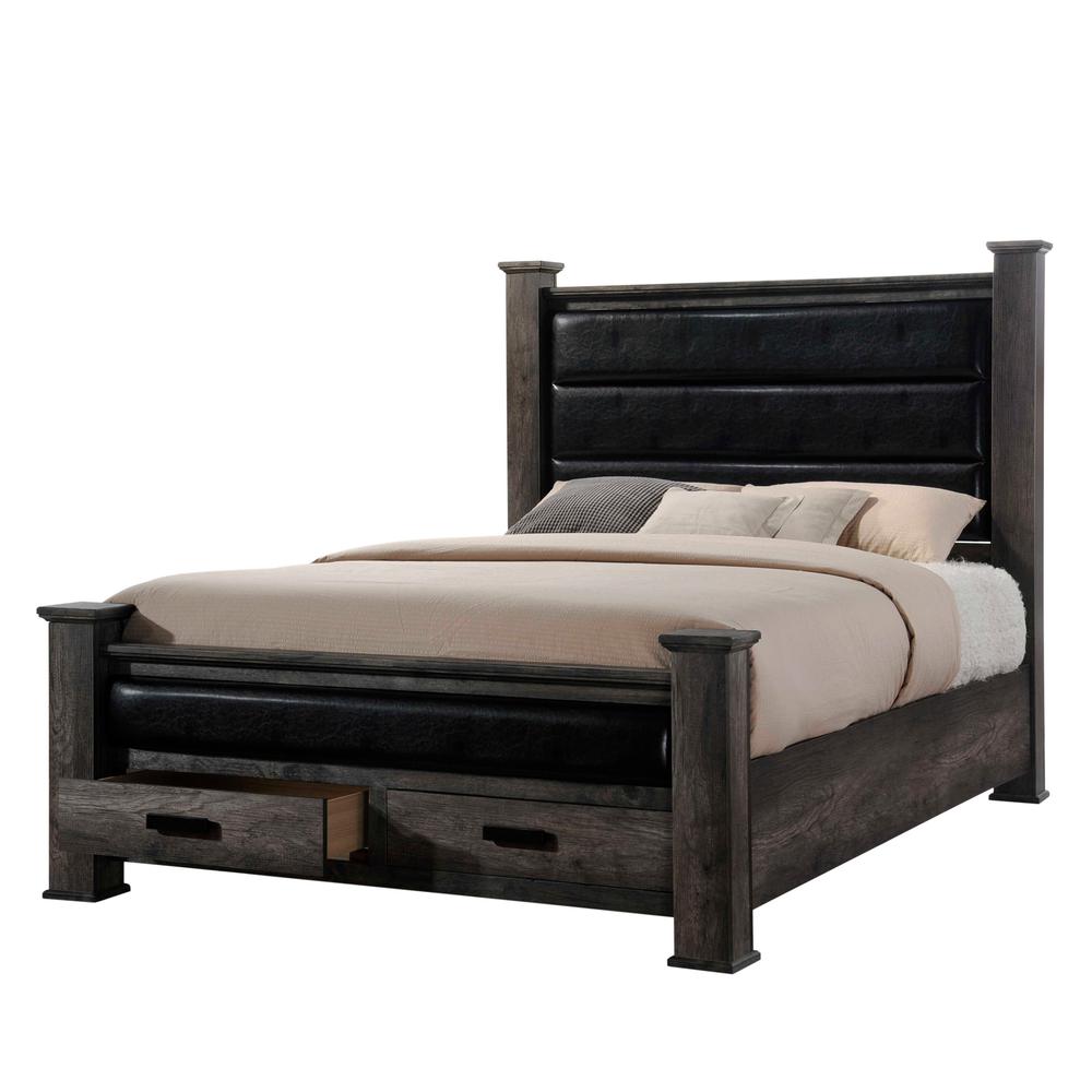 Grayson Queen Storage Poster  Bed. Picture 70