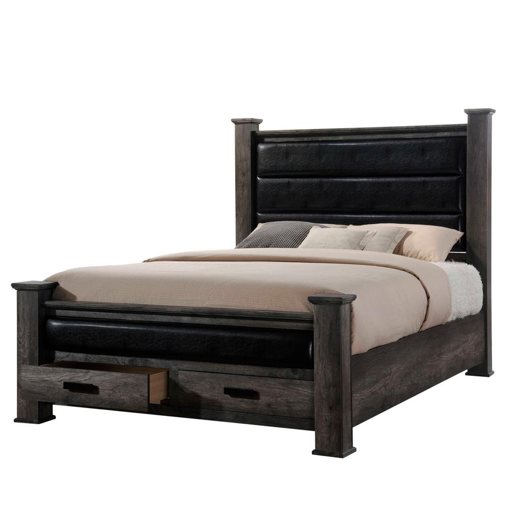 Grayson Queen Storage Poster  Bed. Picture 82