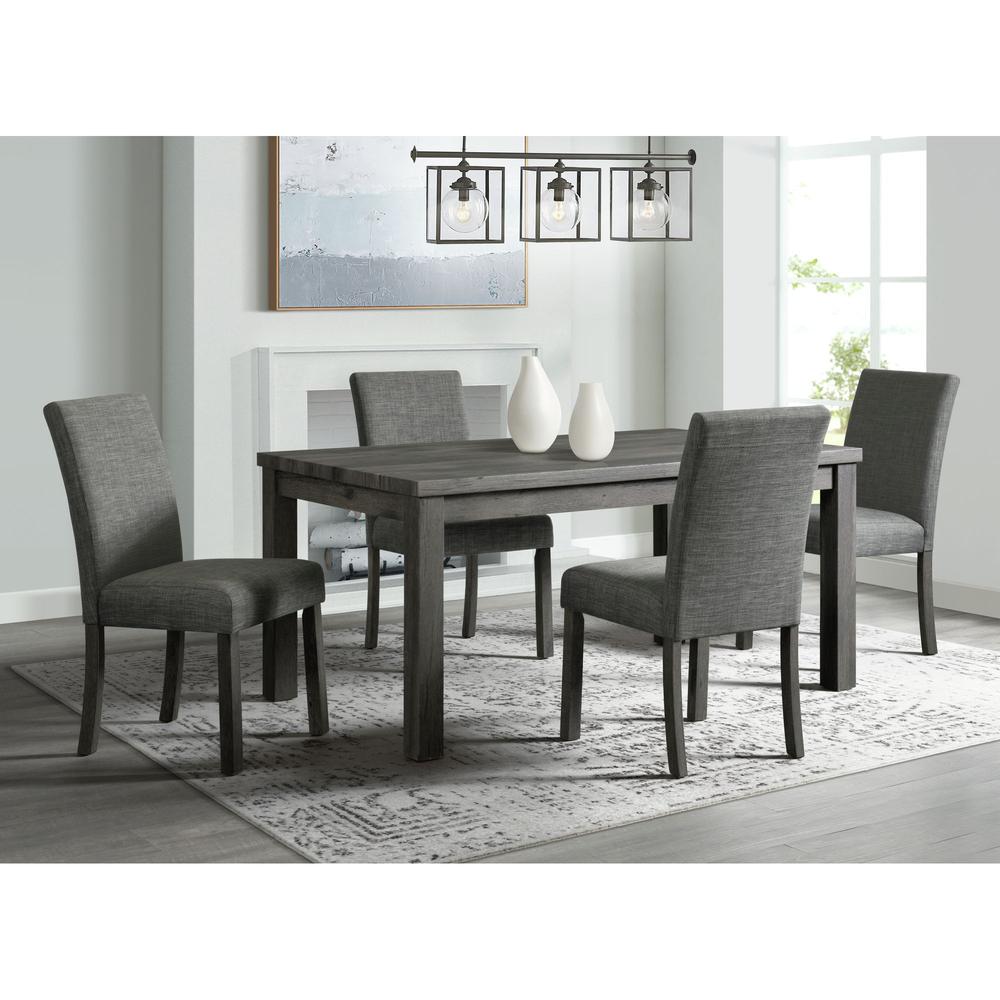 Picket House Furnishings Turner Dining Table in Charcoal. Picture 2