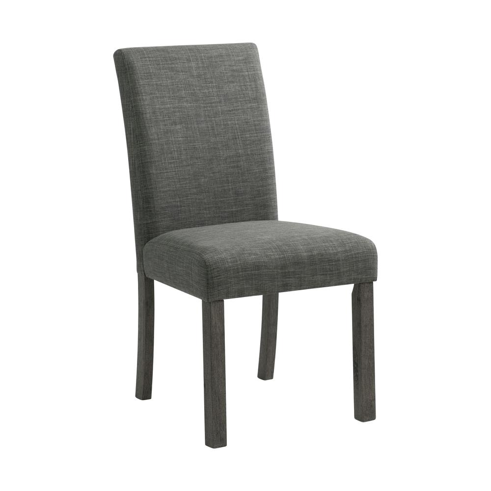 Picket House Furnishings Turner Side Chair Set in Charcoal. Picture 2