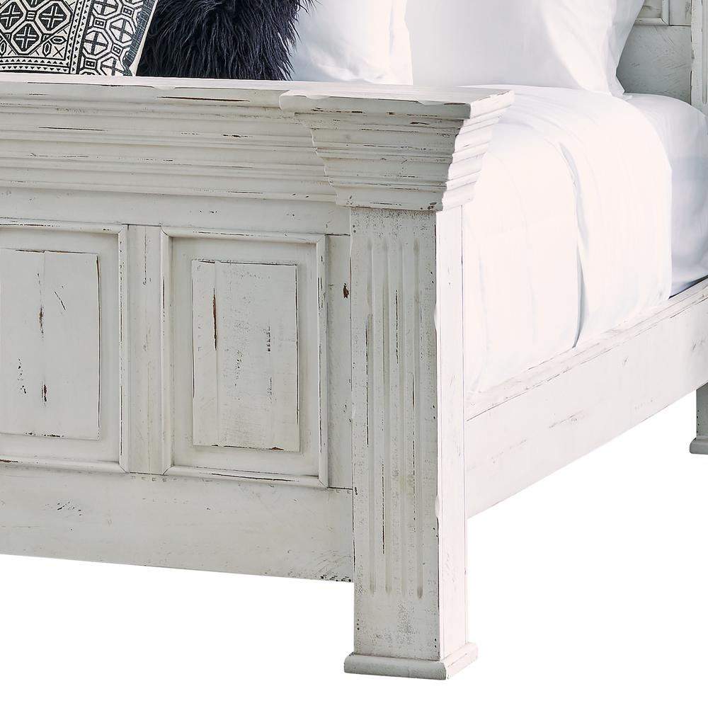 Picket House Furnishings Ruma White King Bed. Picture 4