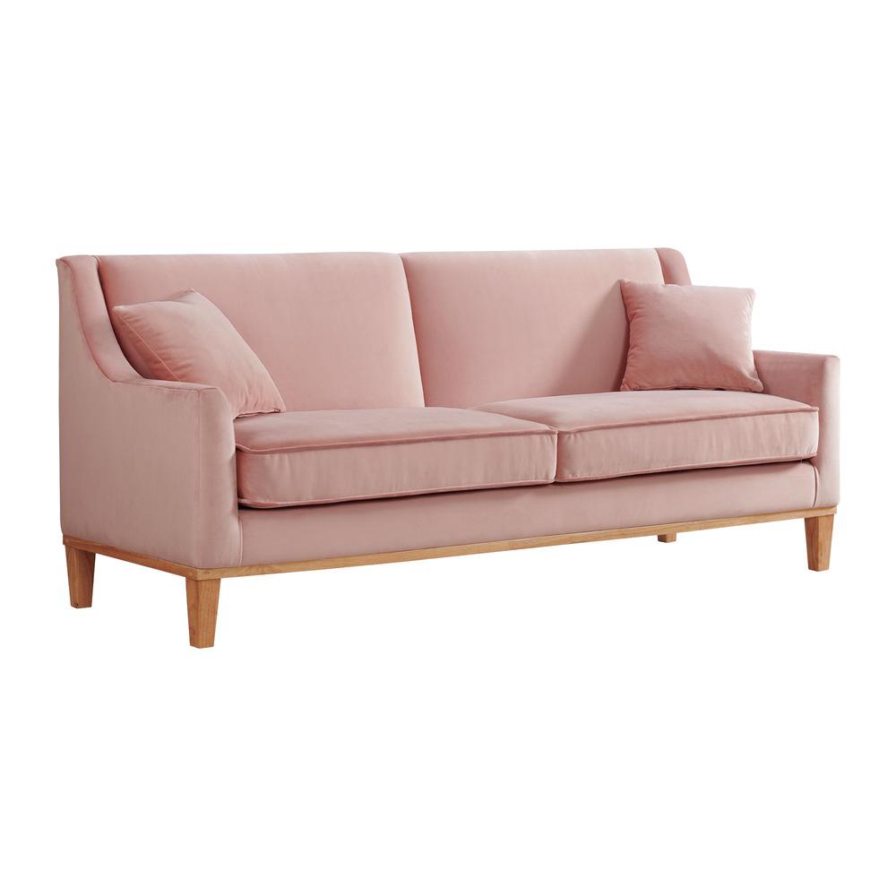 Picket House Furnishings Moxie Sofa in Blush. Picture 3