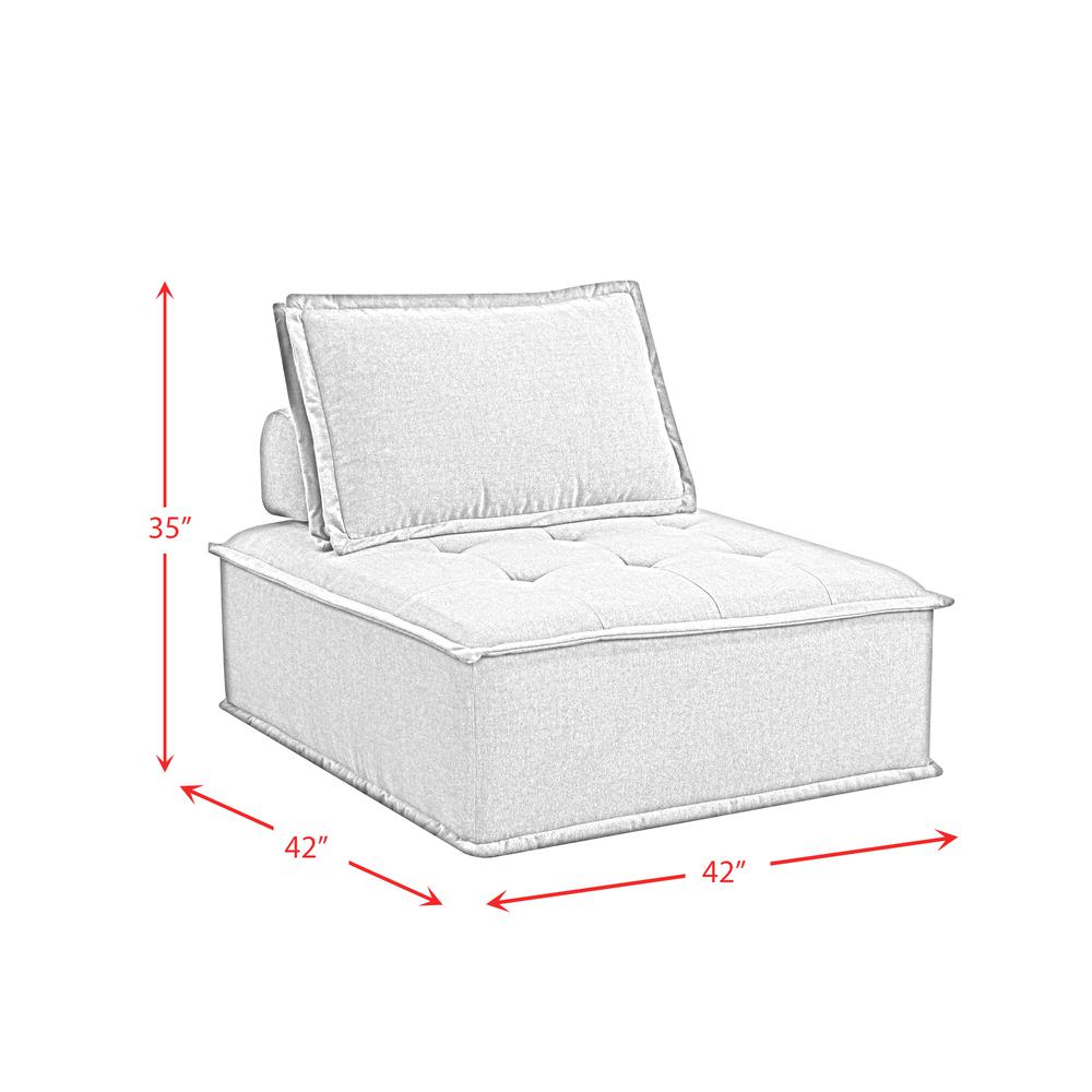 Picket House Furnishings Cube Modular Seating UPX526135. Picture 10
