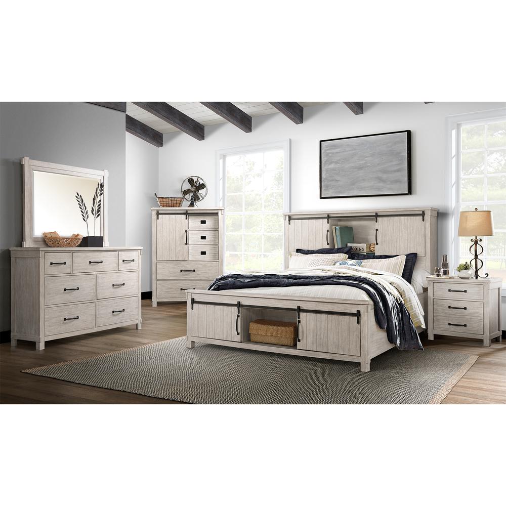 Picket House Furnishings Jack 7-Drawer Dresser with Mirror Set. Picture 6
