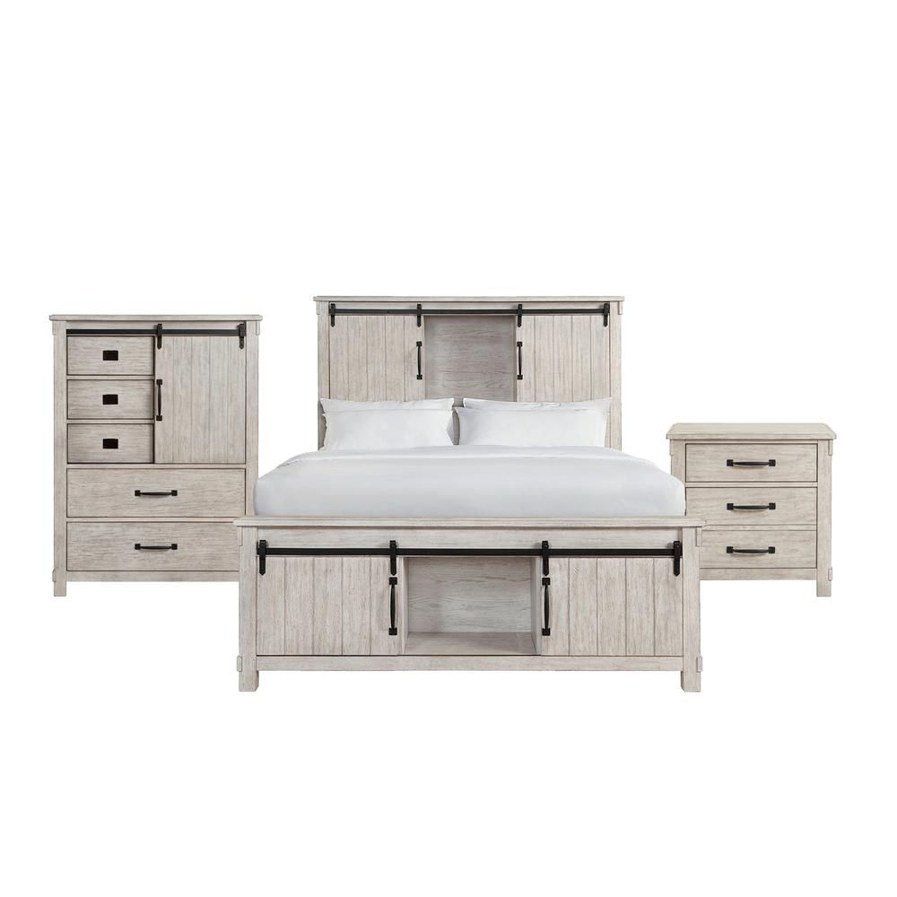 Picket House Furnishings Jack Queen Platform Storage 3PC Bedroom Set. The main picture.