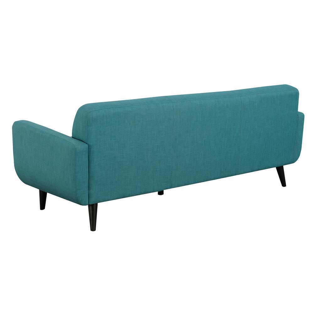 Hailey Sofa & Chair Set in Teal. Picture 23