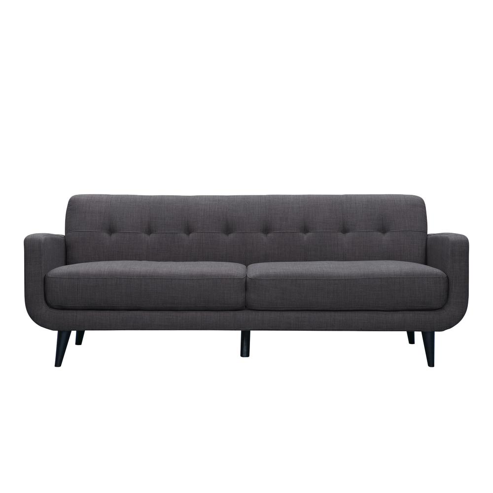 Hailey 3PC Sofa Set in Charcoal. Picture 32