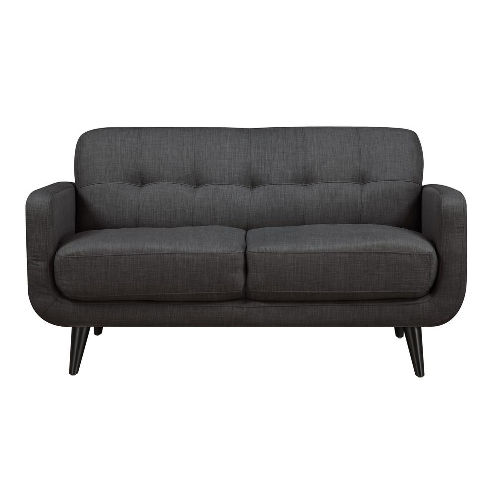 Hailey 3PC Sofa Set in Charcoal. Picture 35