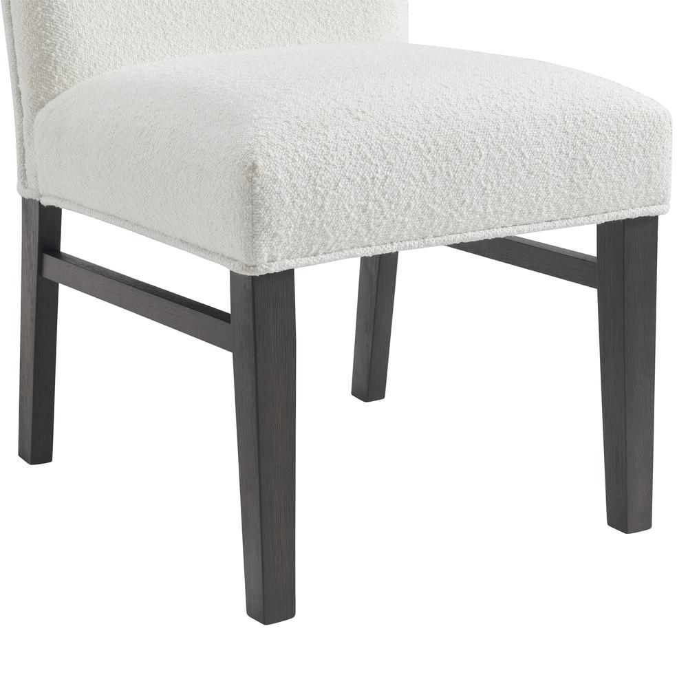 Stephen Dining Side Chair with Boucle Snow in Black (2 Per Carton). Picture 5