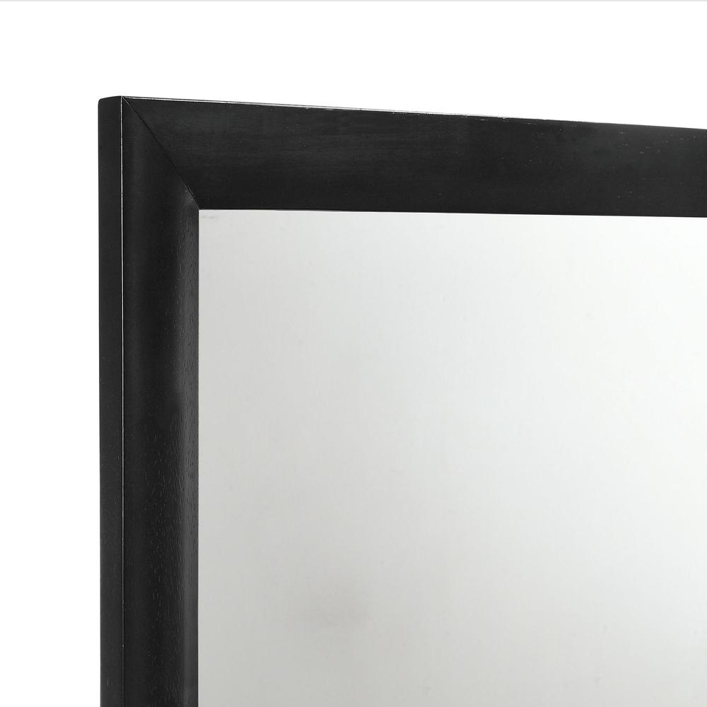 Dana Dresser & Mirror Set in Black. Picture 4