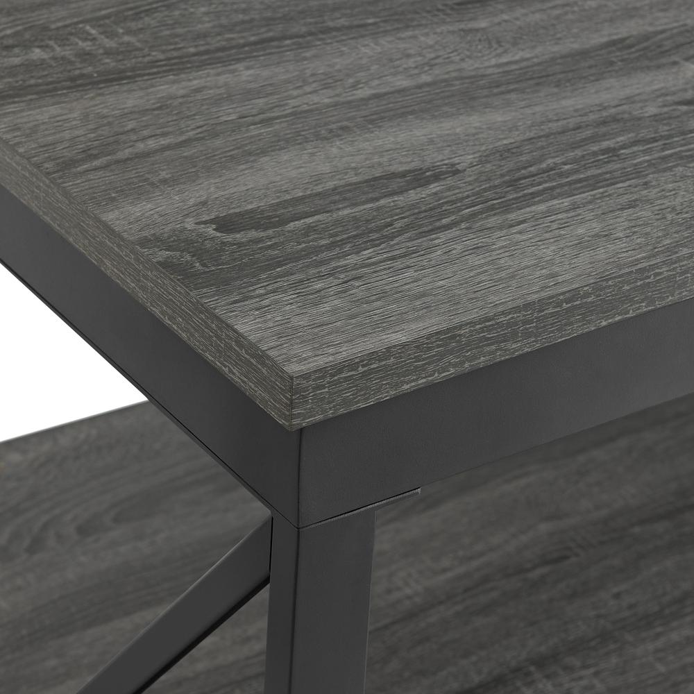 Owen End Table in Grey. Picture 4
