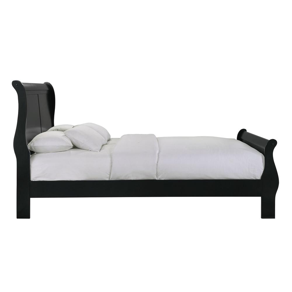 Picket House Furnishings Ellington Queen Panel Bed in Black. Picture 5
