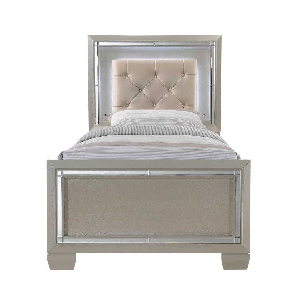 Glamour Youth Twin Platform Bed. Picture 149