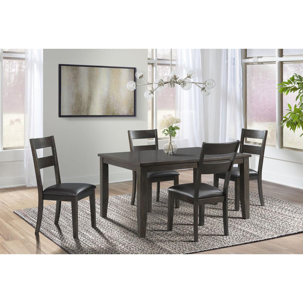 Picket House Furnishings Alpha 5PC Dining Set-Table & Four Chairs. Picture 1