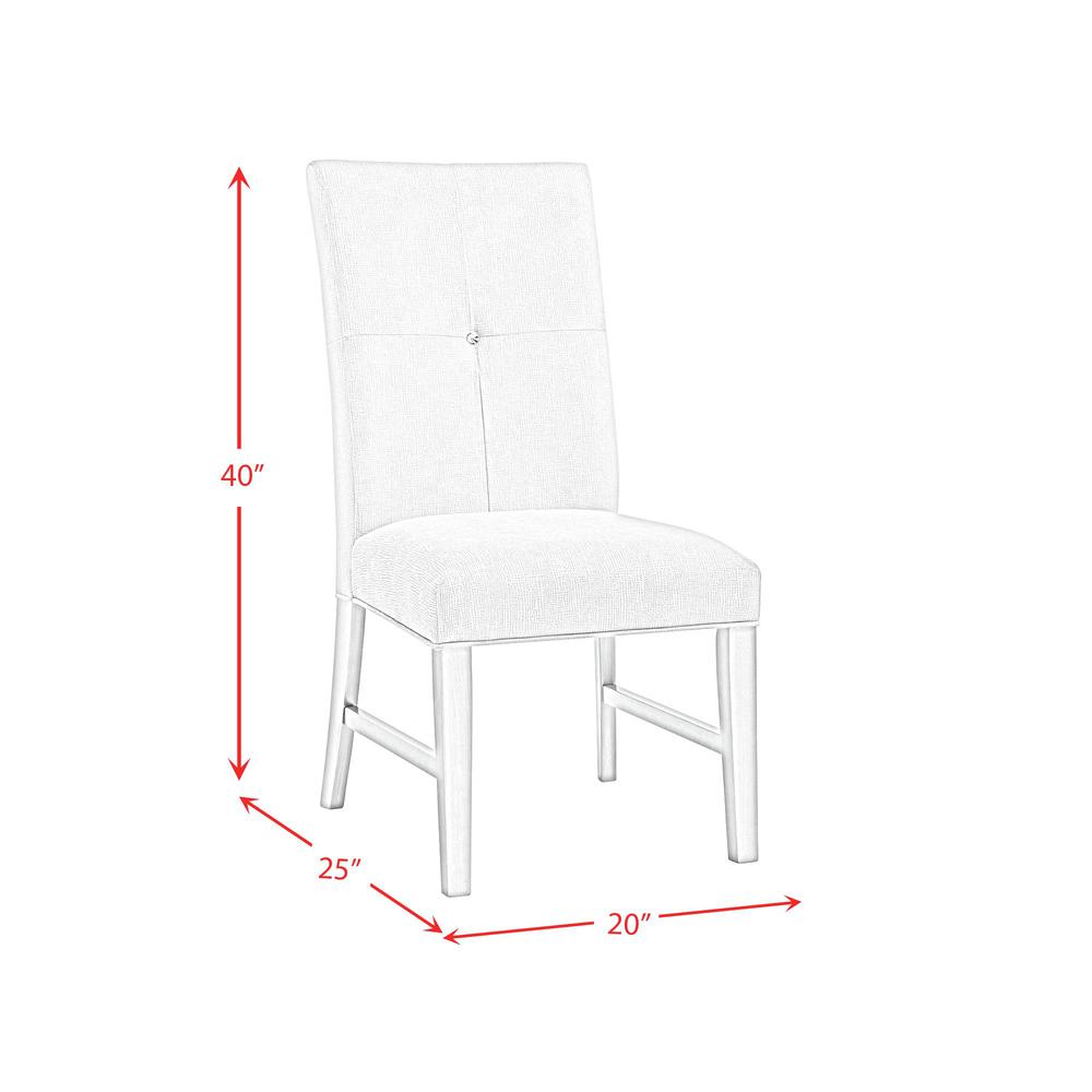 Alston Dining Side Chair in Champagne (2 Per Carton). Picture 5