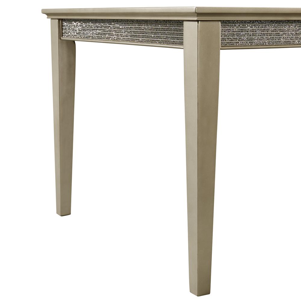 Alston Dining Table in Champagne. Picture 5