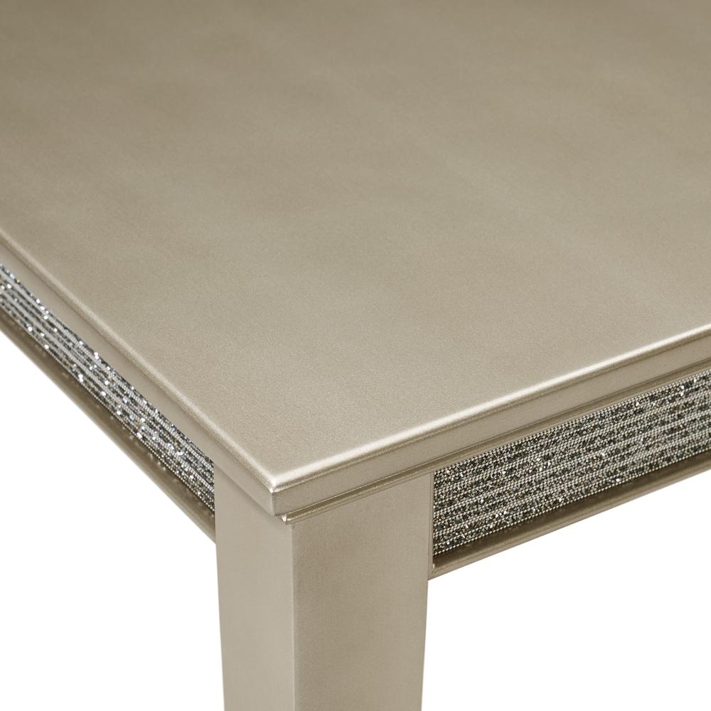 Alston Dining Table in Champagne. Picture 4