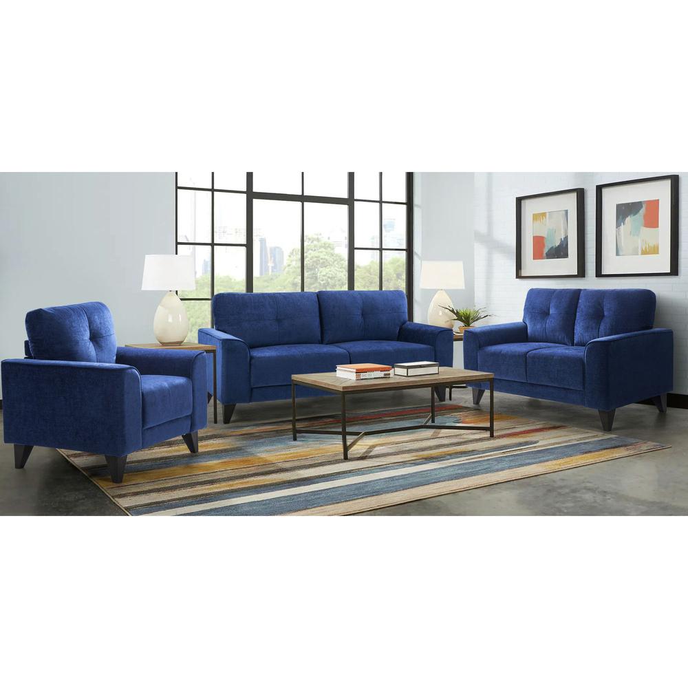 Picket House Furnishings Asher 2PC Set in Snorkel- Sofa & Loveseat. Picture 1