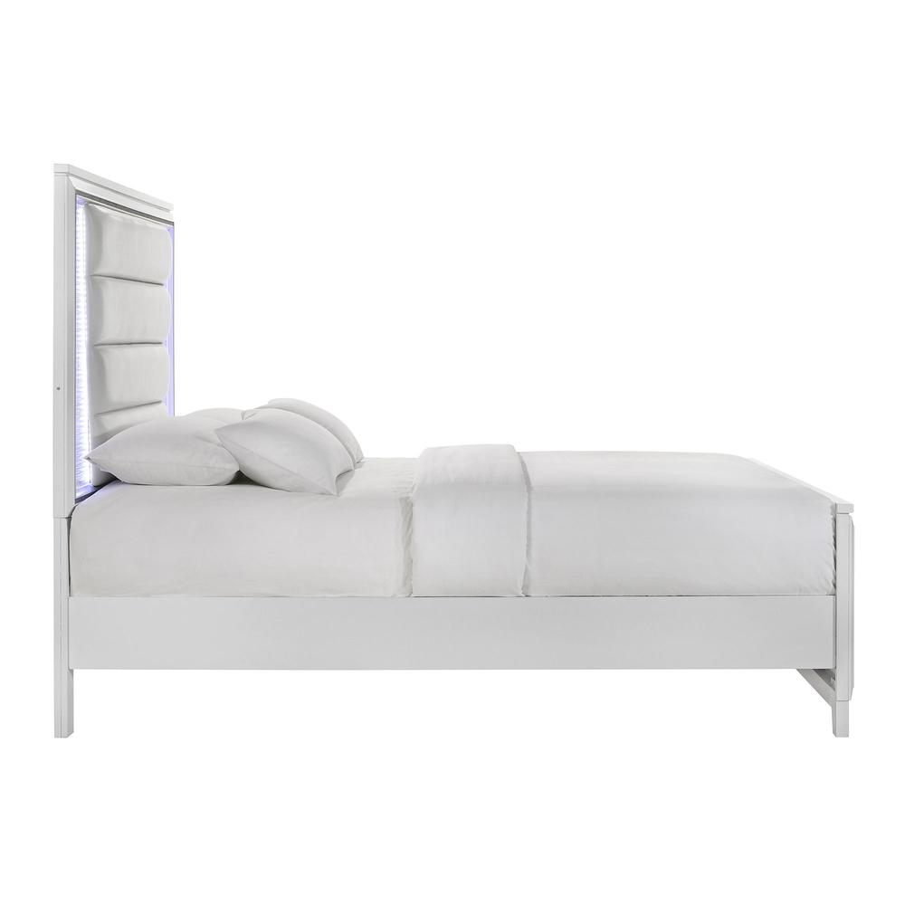 Picket House Furnishings Taunder Queen Bed in White. Picture 5