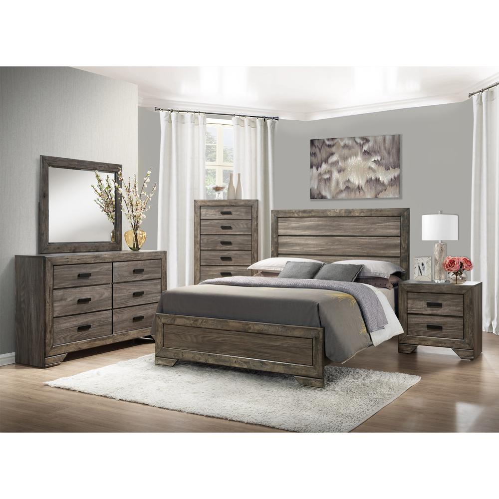 Grayson King Panel 3PC Bedroom Set. Picture 10