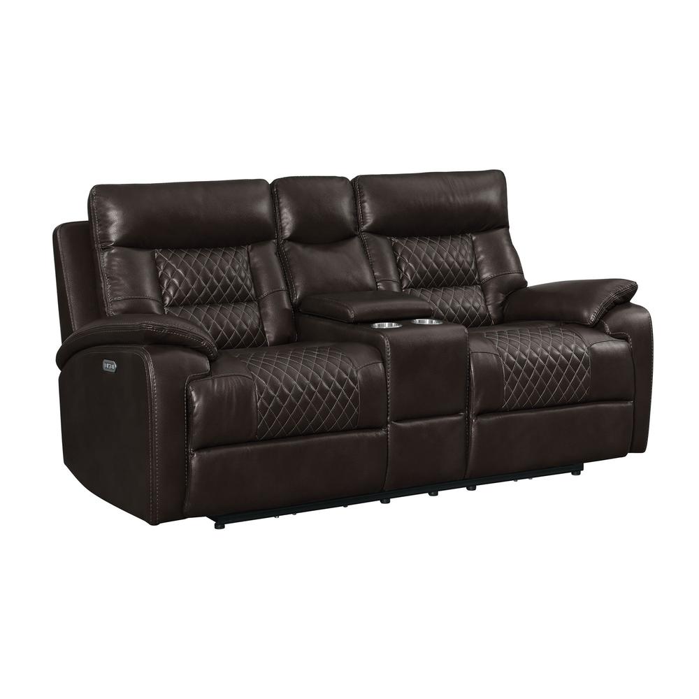 Campo Power Motion Loveseat with Power Motion Head Recliner. Picture 1