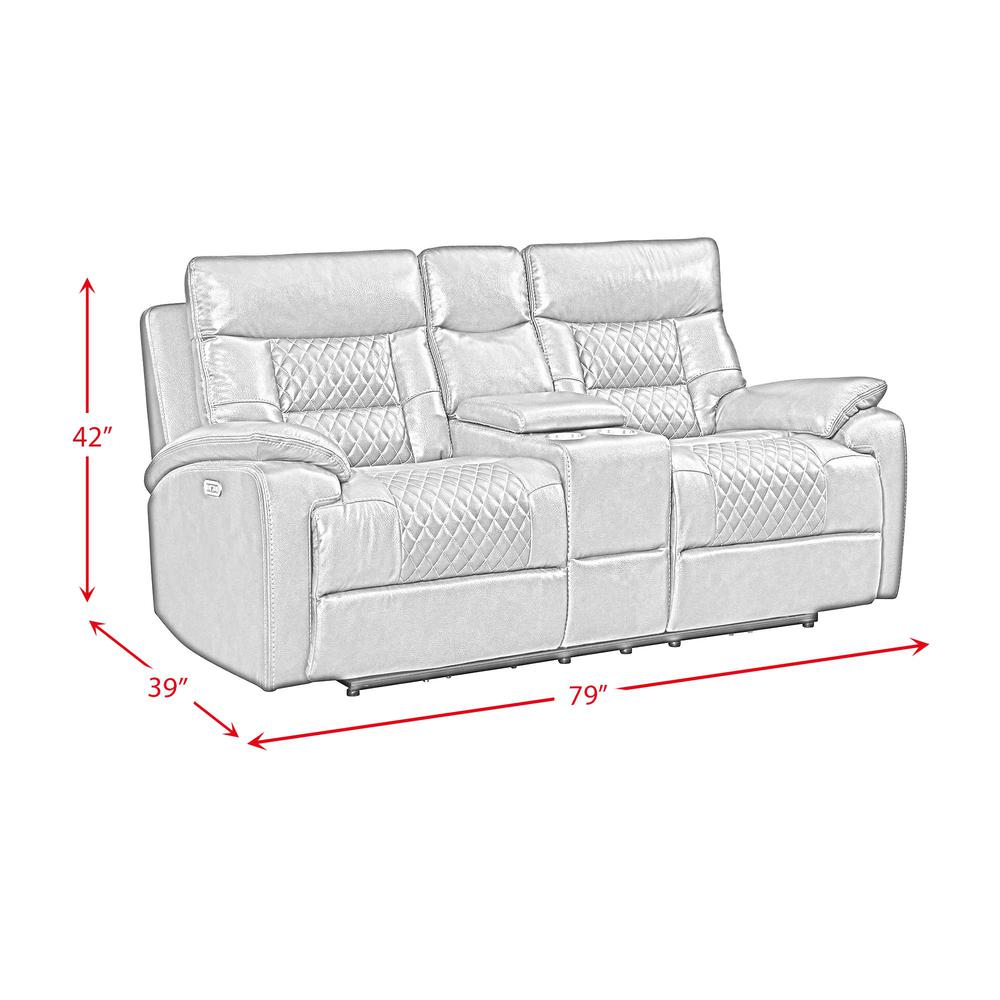 Campo Power Motion Loveseat with Power Motion Head Recliner. Picture 6