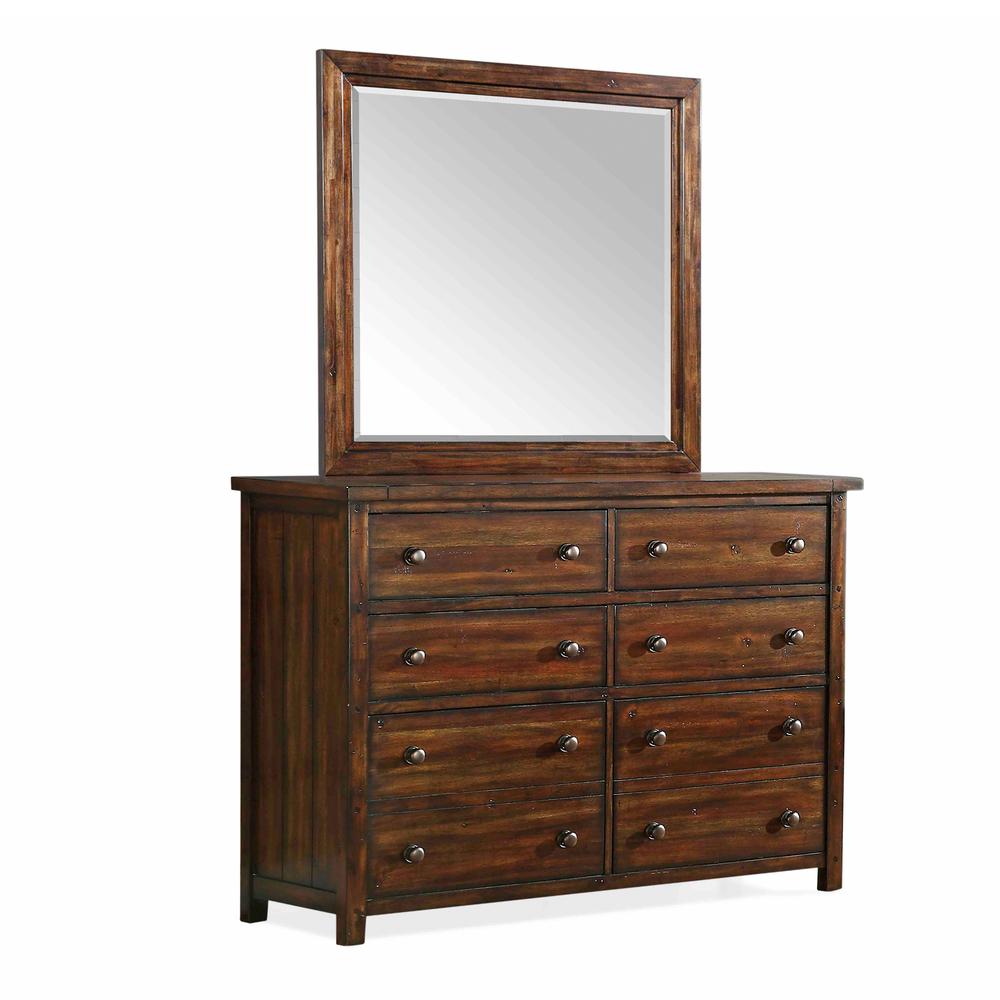 Danner Dresser & Mirror Set. Picture 4
