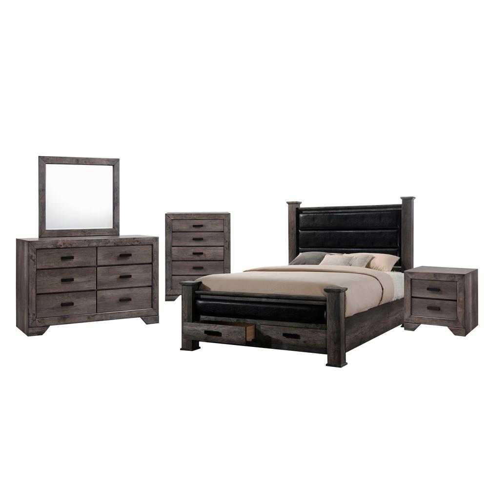 Grayson King Storage Poster 5PC Bedroom Set. Picture 24