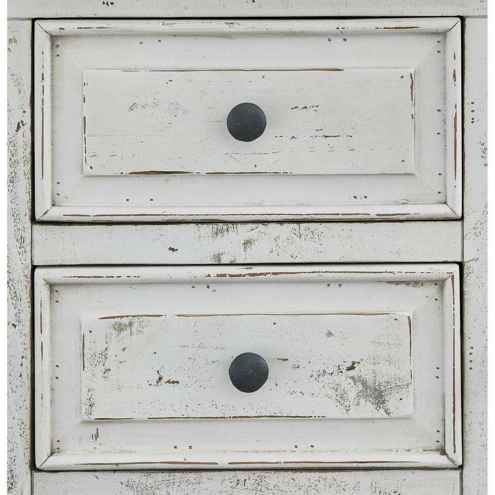 Picket House Furnishings Ruma White Dresser & Mirror Set. Picture 6