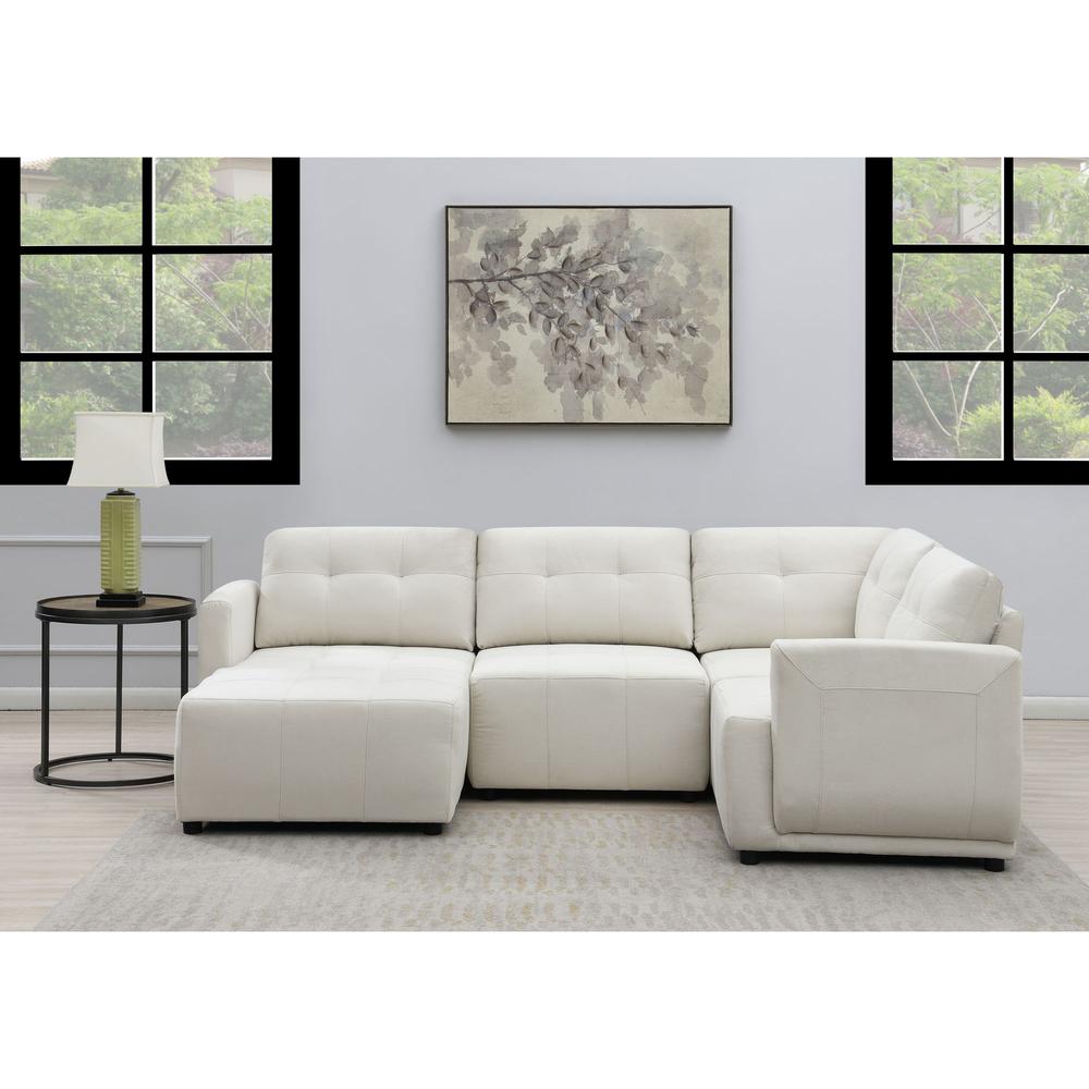 Picket House Furnishings Gianni Modular Sectional Corner in Natural. Picture 2