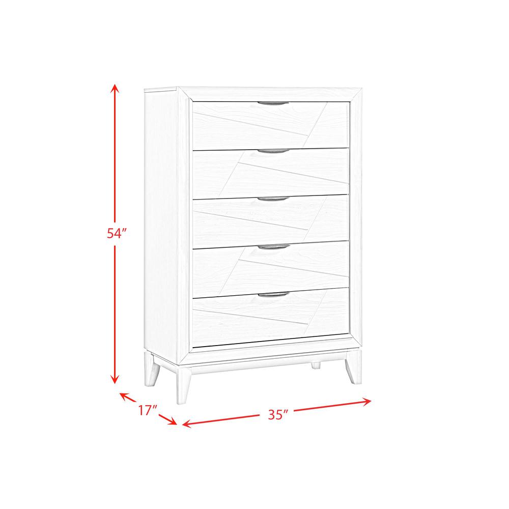 Parell Chest in White. Picture 3