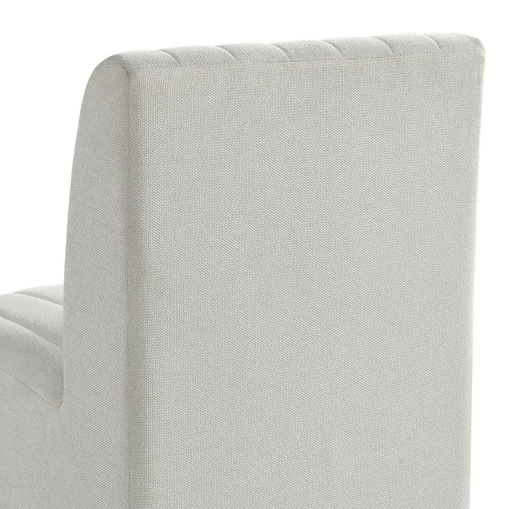 Rizzo Dining Side Chair in Beige Linen (2 Per Carton). Picture 6