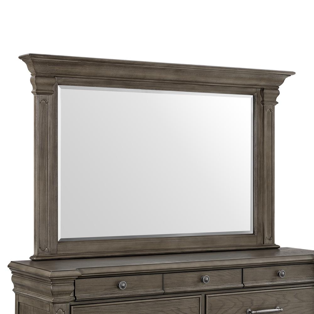 Paterson  Dresser & Mirror in Grey. Picture 4