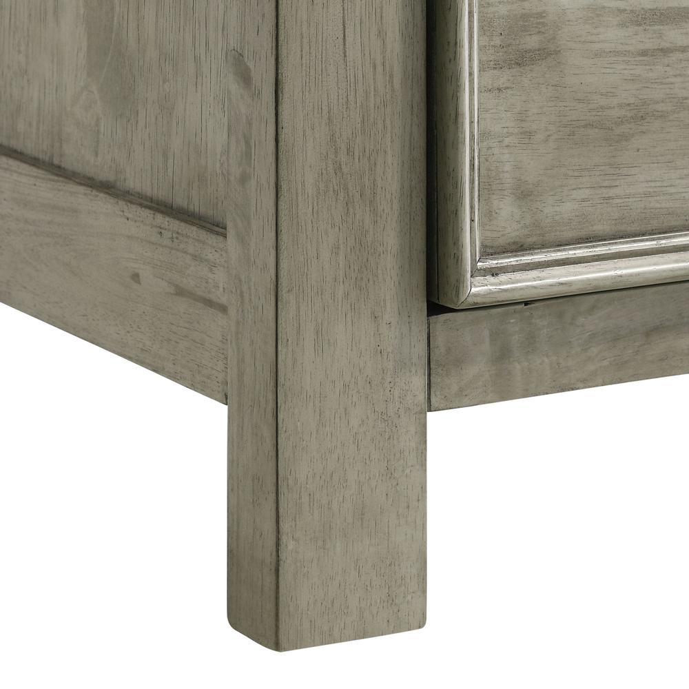 Damen Dresser & Mirror Set in Drift Grey. Picture 6